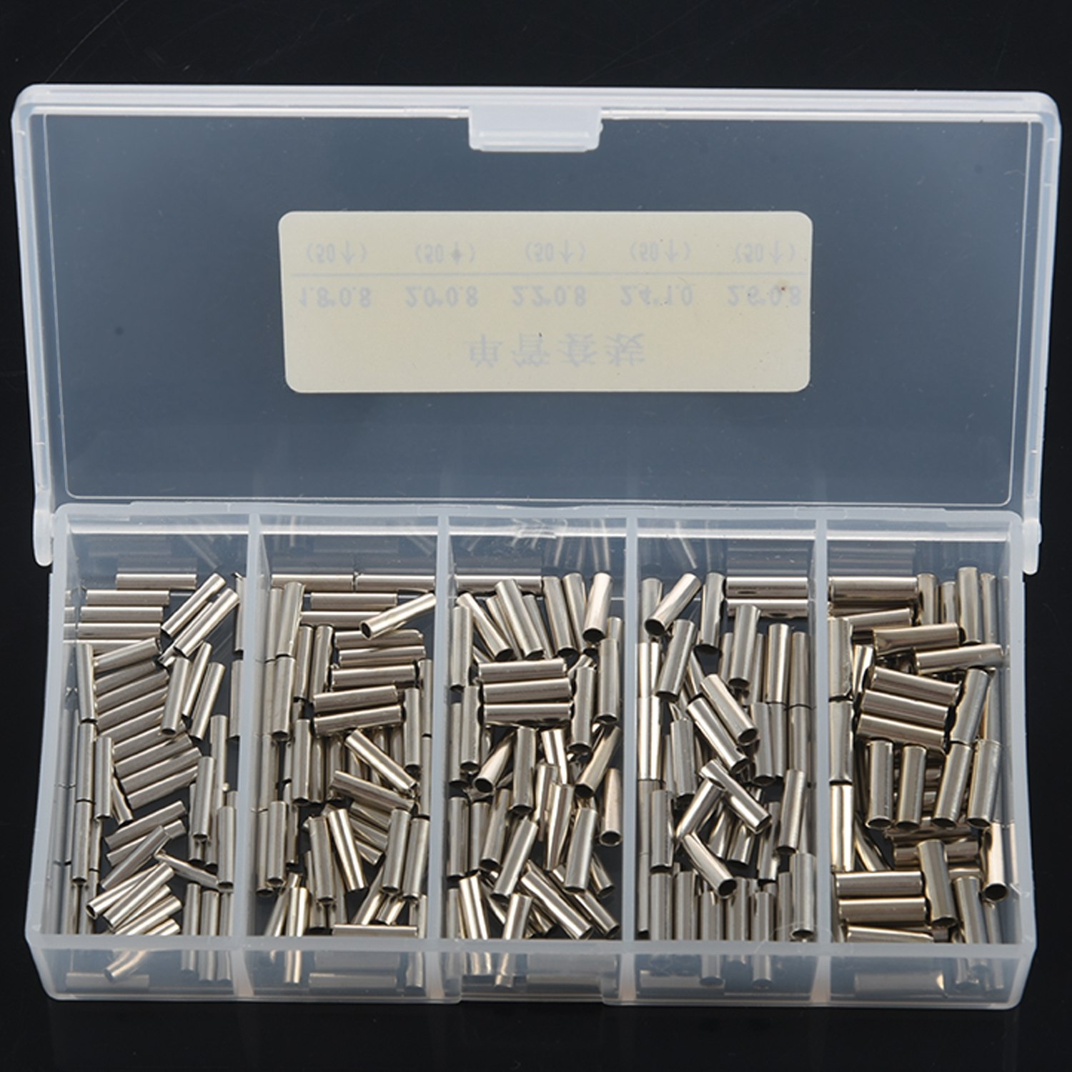 ABXY 250Pcs/Set Single Crimpin - Leader Line 评论和价格