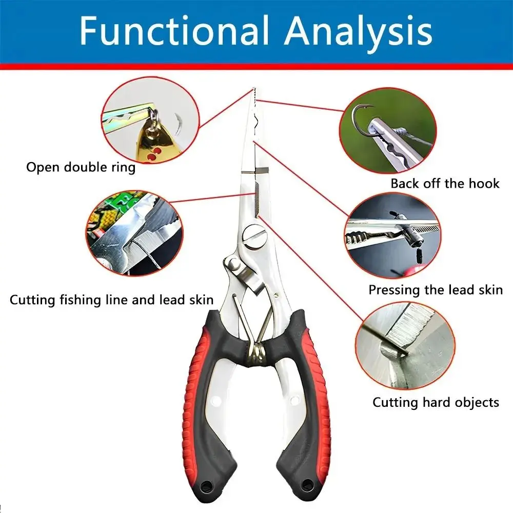 Stainless Steel Fishing Pliers - Freshwater Line 评论和价格